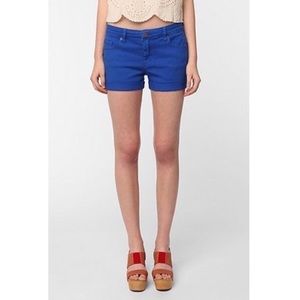UO / BDG - Shortie Royal Blue Shorts